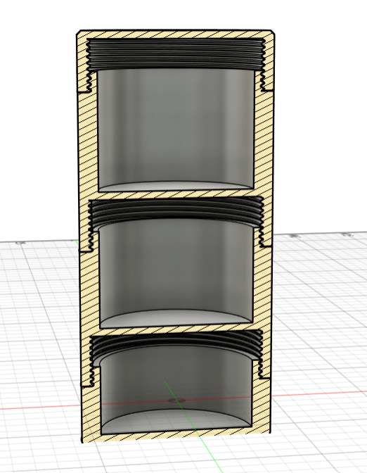 Miniatura 13 do modelo 3D Modular Screw Container