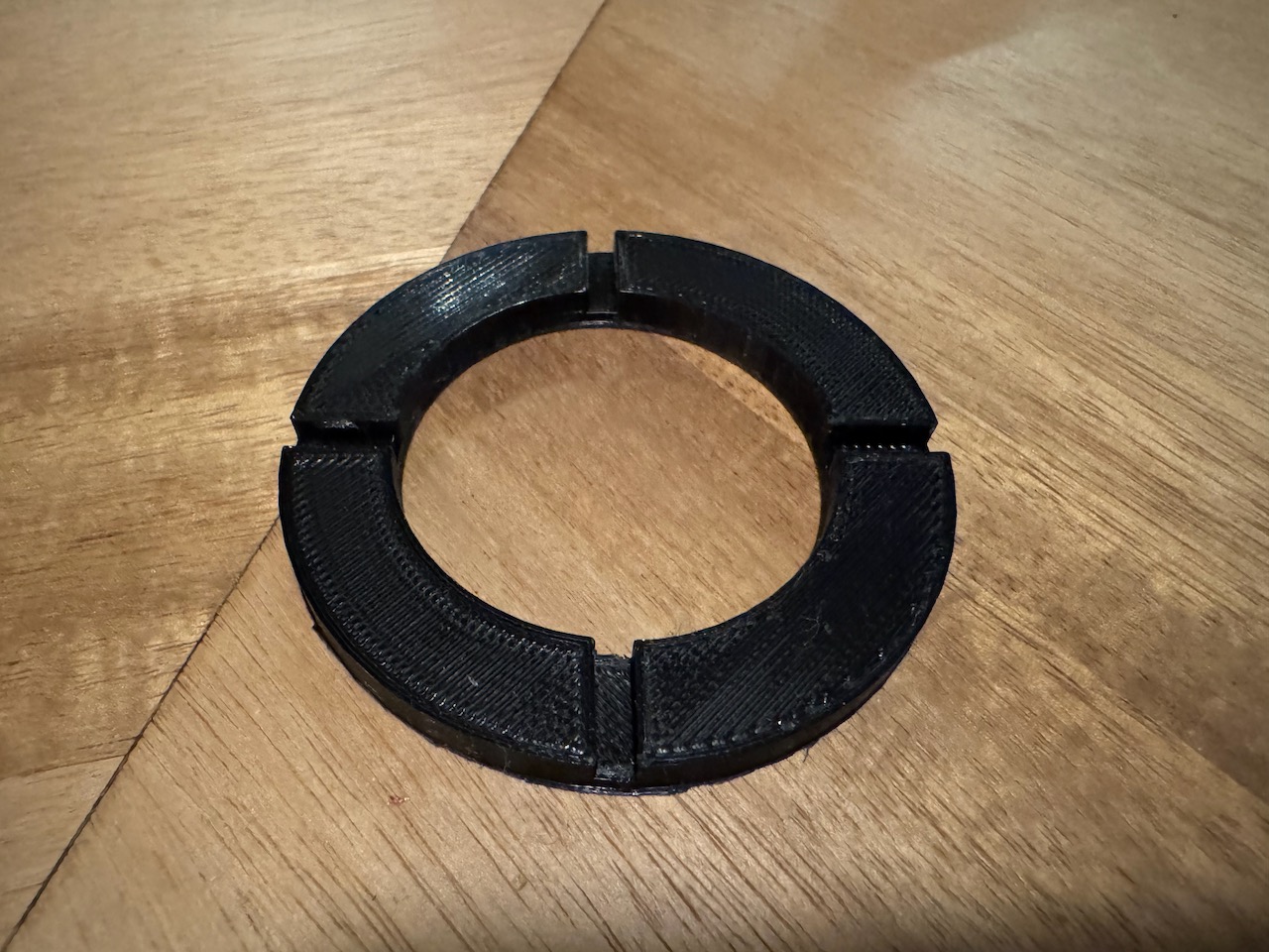 Lamp shade levening attachment