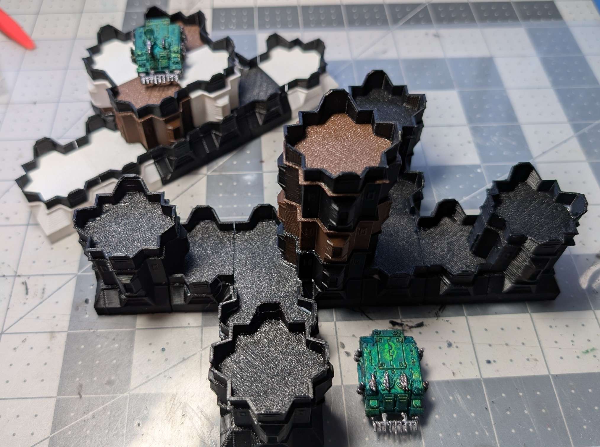Vase Mode Terrain Planetstrike Bastion - Three-Way Additions