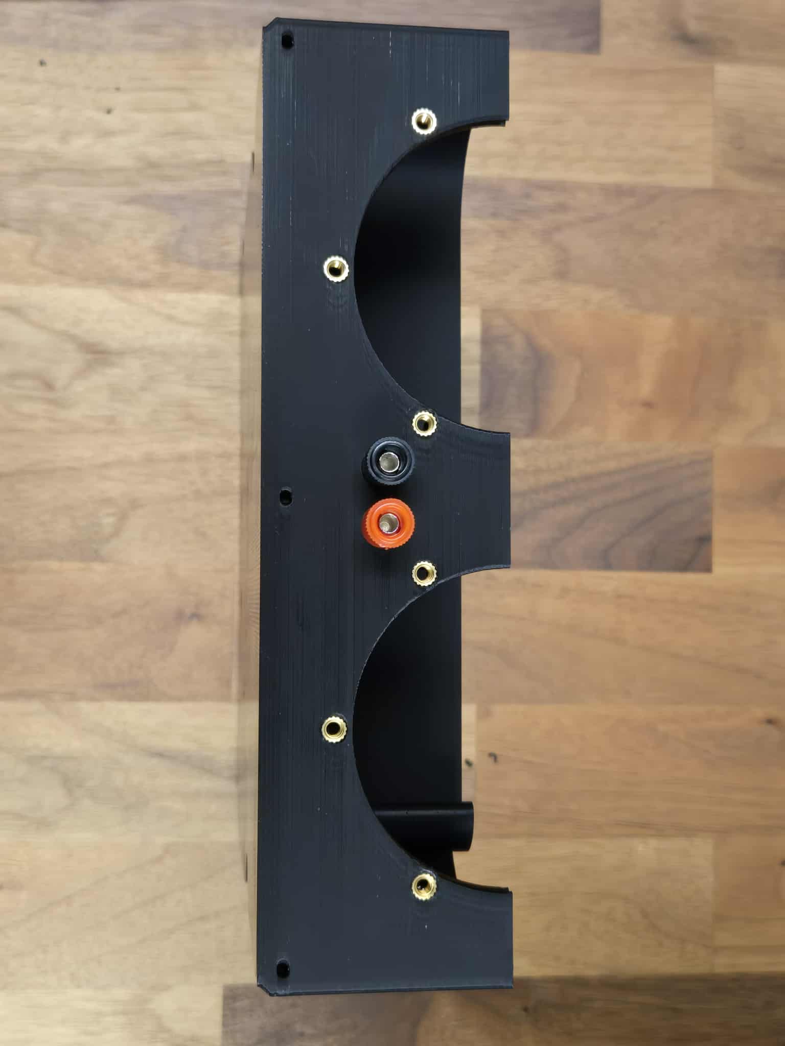 HexiBox Series: Dual Tang Band W3-1876S MicroSub with speaker holes