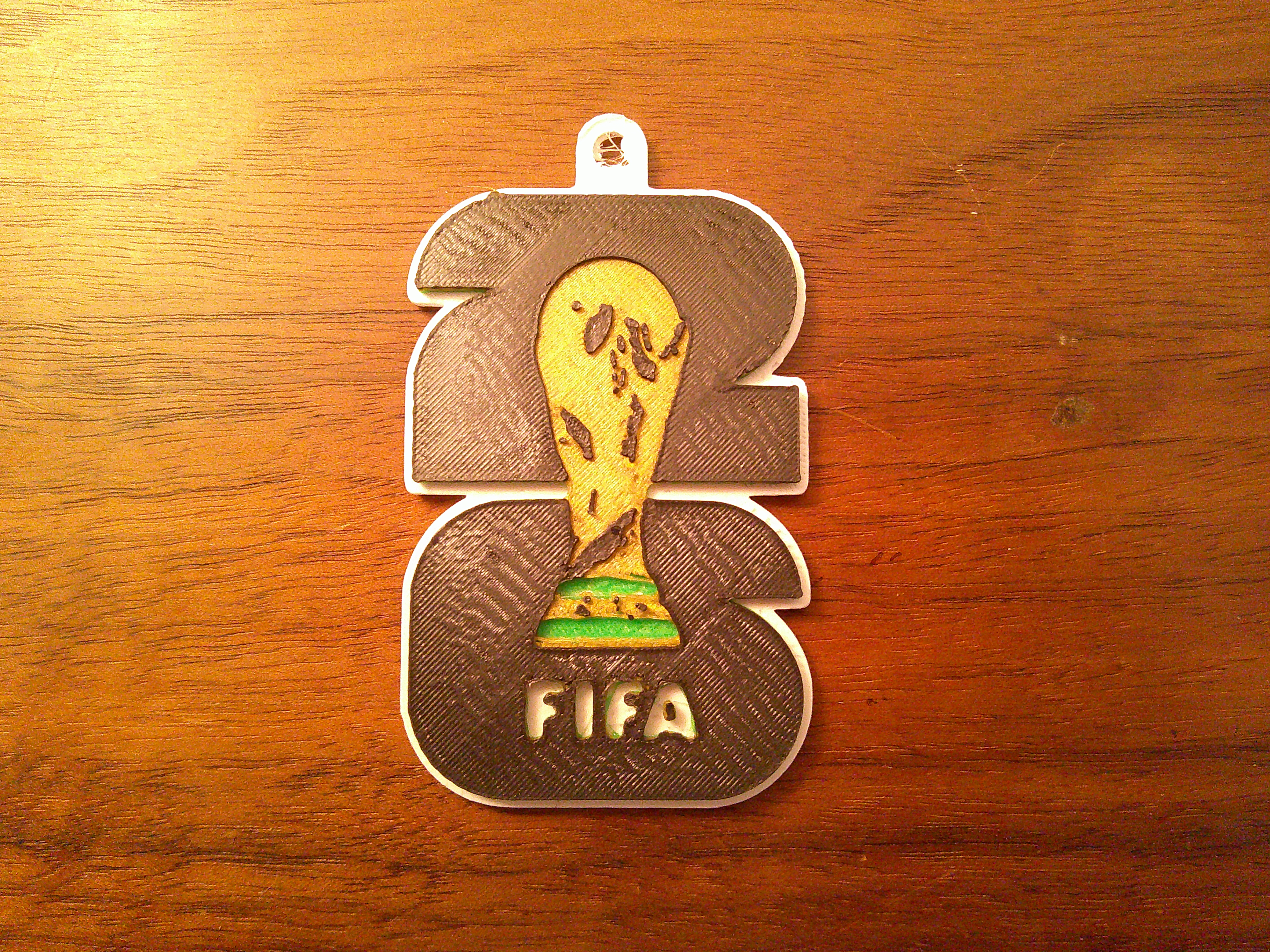 World Cup 2026 Logo Keychain