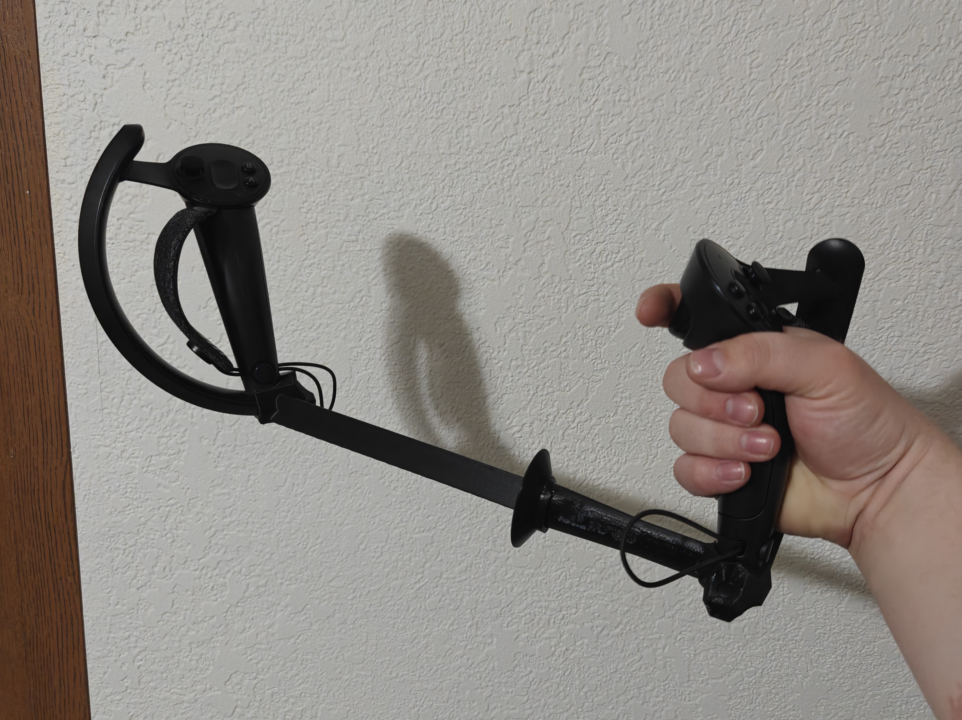 Longer Shaft for Valve Index Gun Foregrip