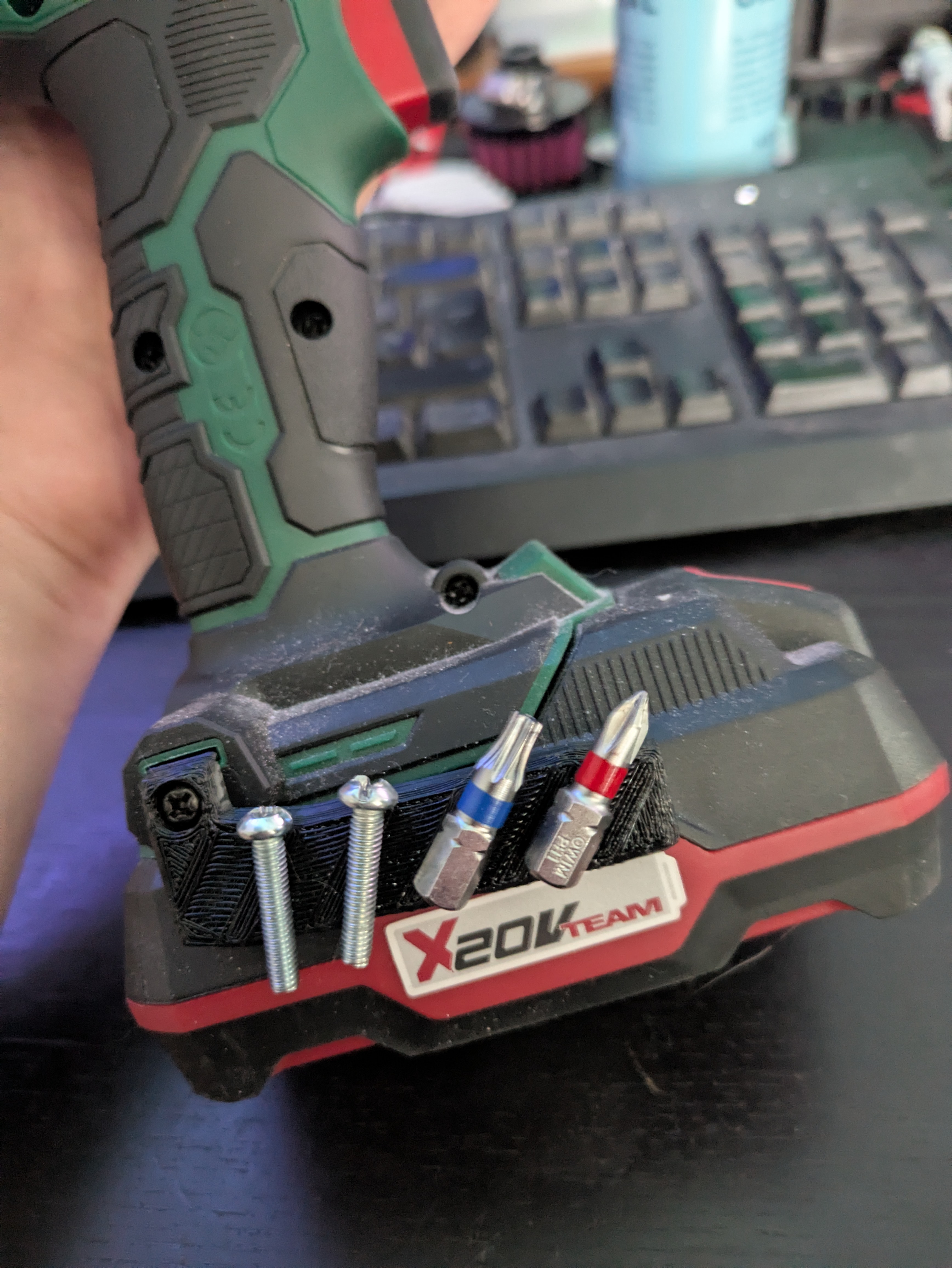 Parkside X20V Drill Magnet Attachement