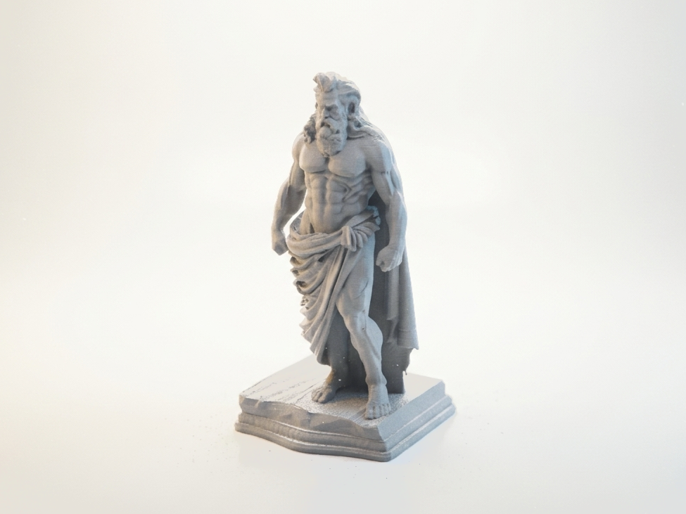 Zeus Statue Greek Mythology 3D Printable
