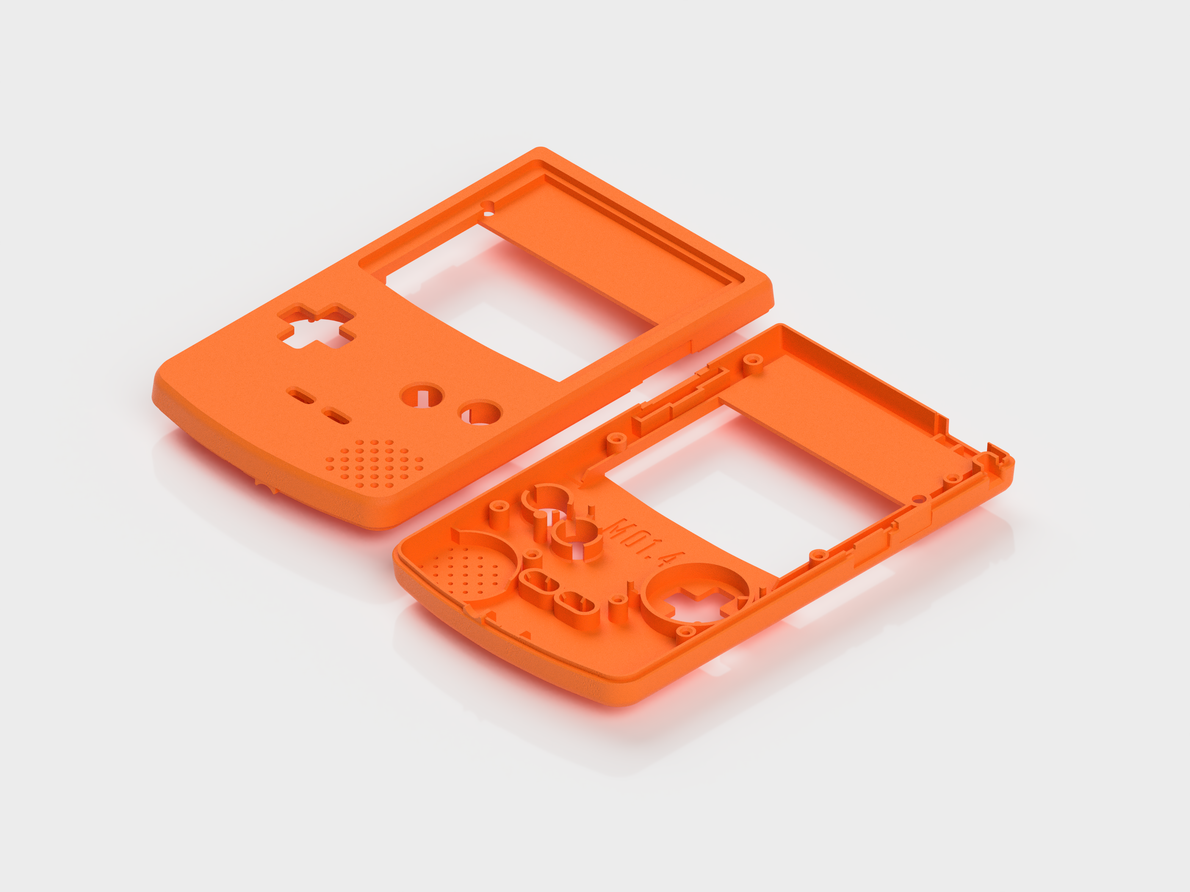 Front Shell for Game Boy Color (RETRO PIXEL IPS/Q5 IPS mod)