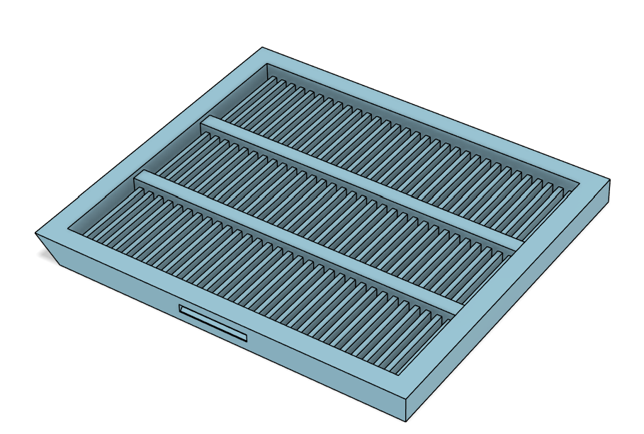 Clean Grille and Upper Body for RC Dozer