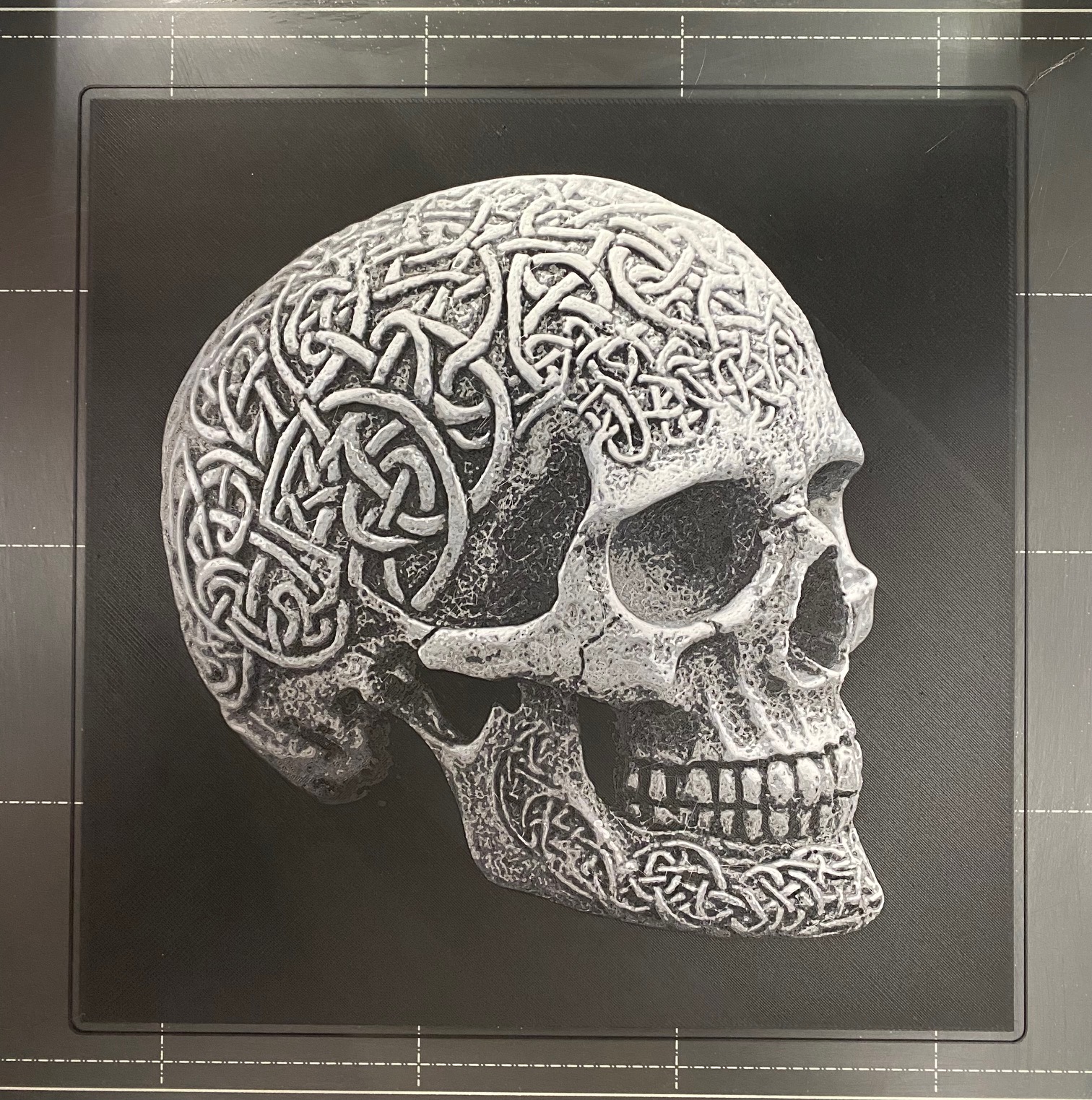 Celtic Skull - Hueforge