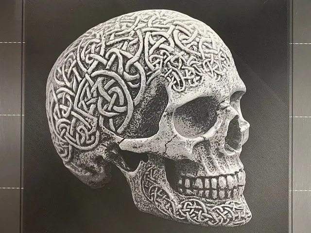 Celtic Skull - Hueforge