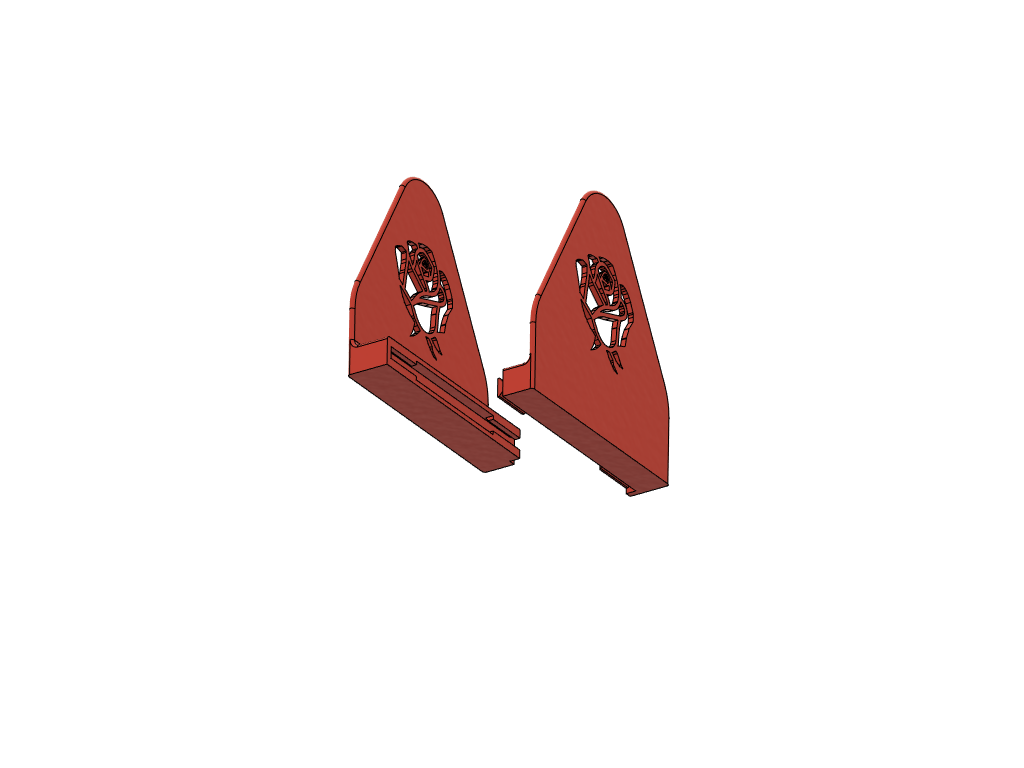 Serviettenständer Rose und Herz / stand or holder for napkins  (easy to print), nicht nur für den Valentinstag — miniatura 6