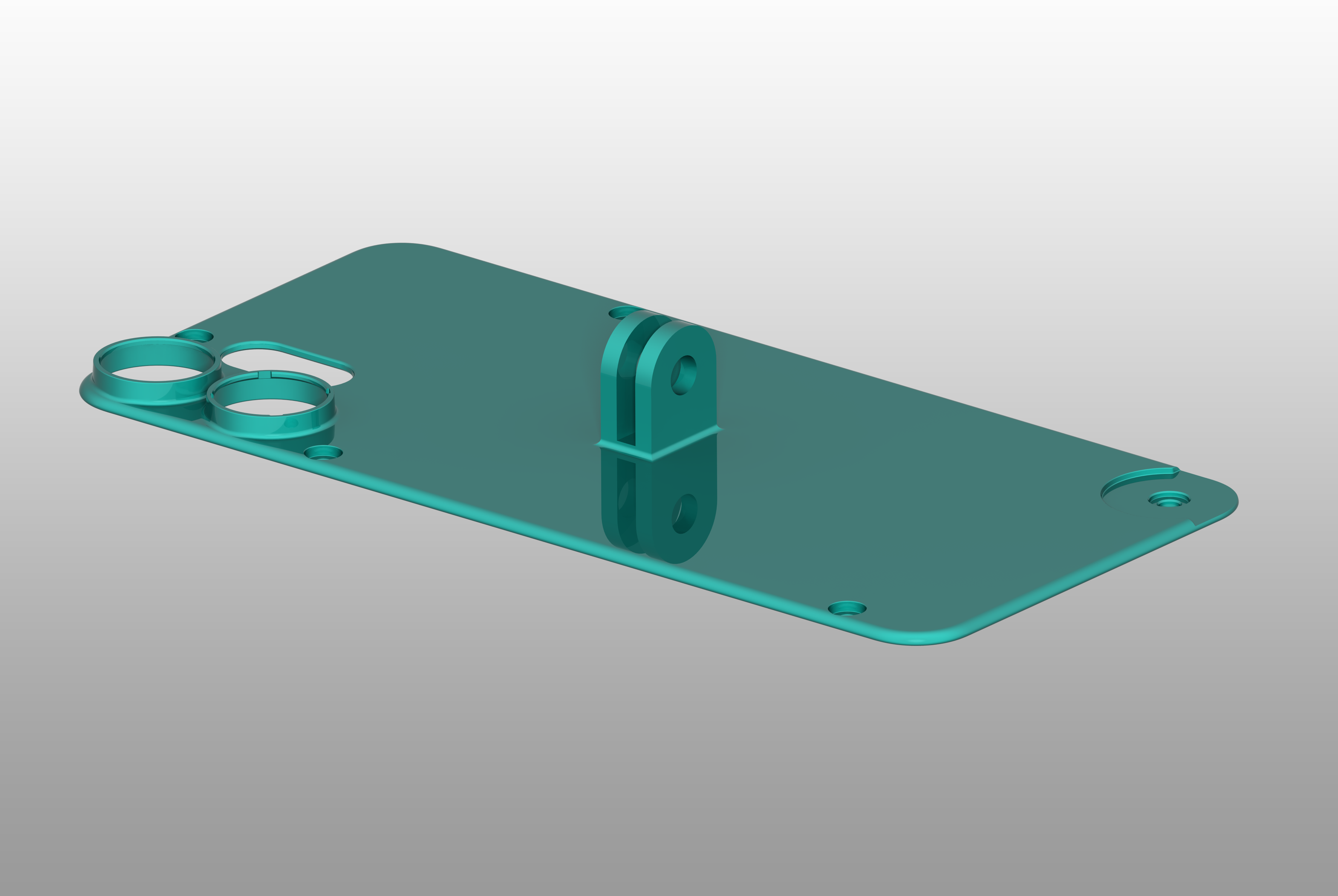 CMF Phone 2 Pro GoPro Mount 3D model thumbnail