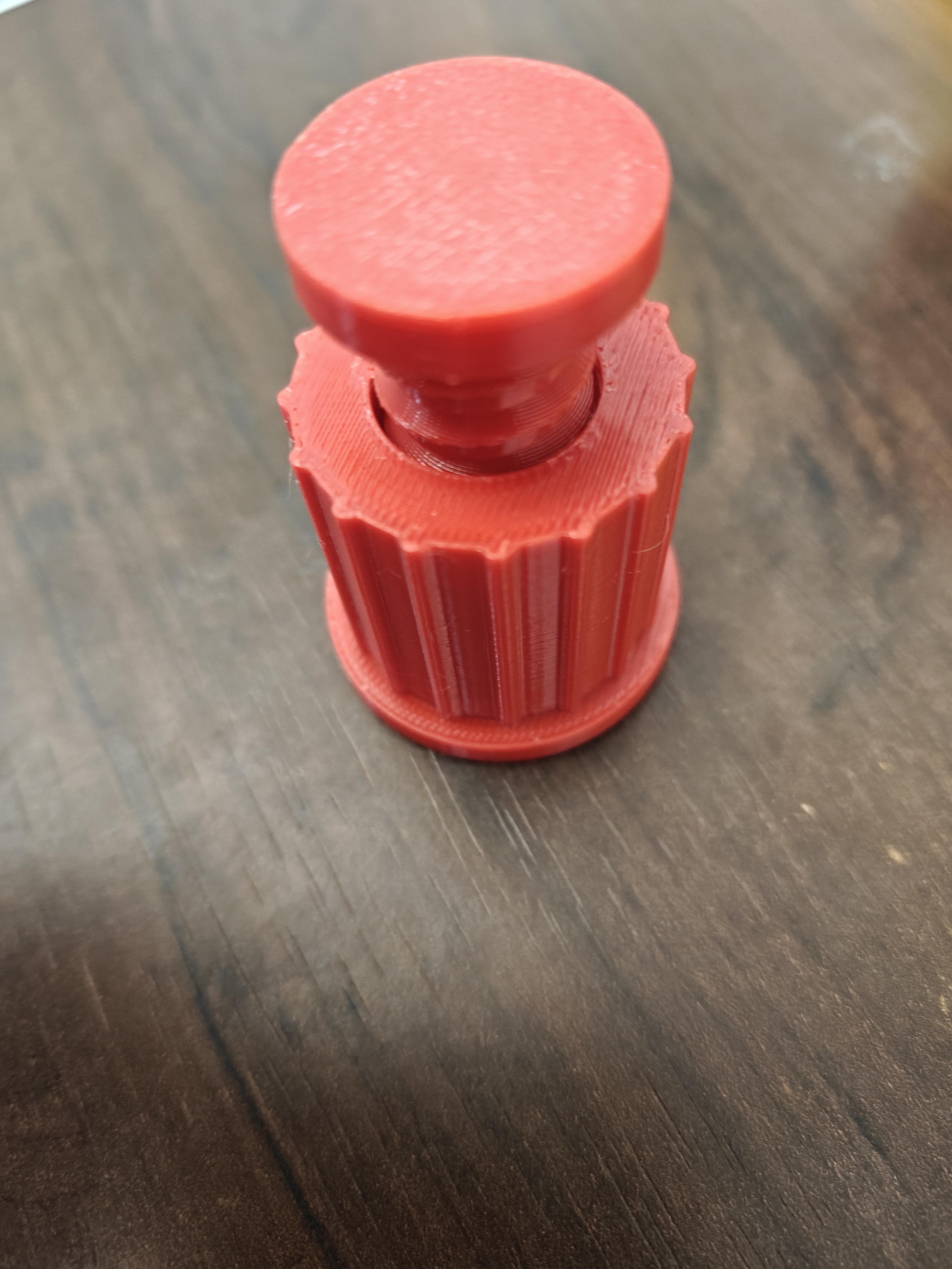 Adjustable Support — Parametric Two-Piece Screw Jack (1× and 2×)