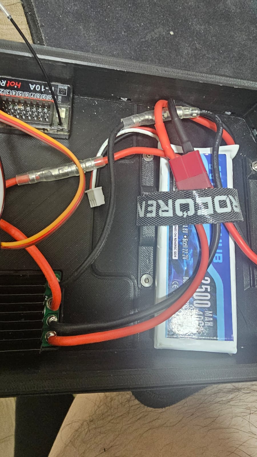 Holder For Battery for Duke Basic RC Car