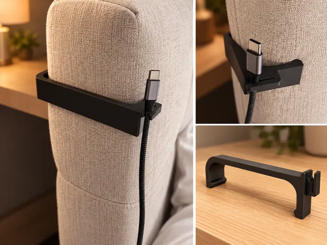 Kabelhalter fürs Boxspringbett, anpassbar