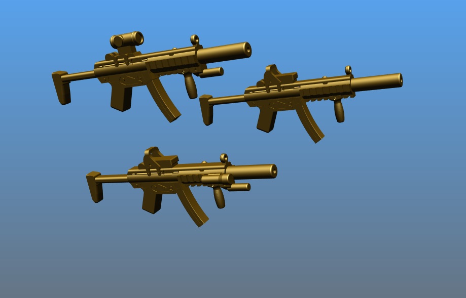 MP5SD with vertical foregrip (Dummy 13)