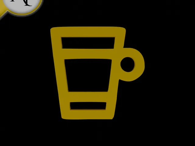 Simple Coffee Cup Symbol - 2D Art