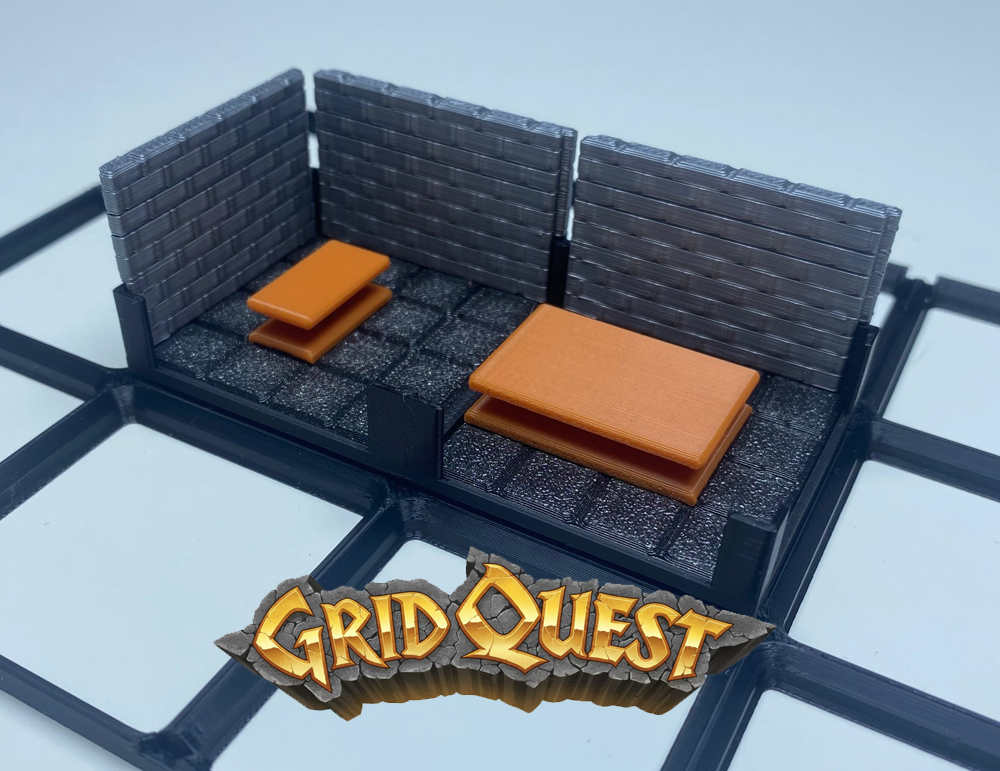 GridQuest TABLE (The Gridfinity Game)
