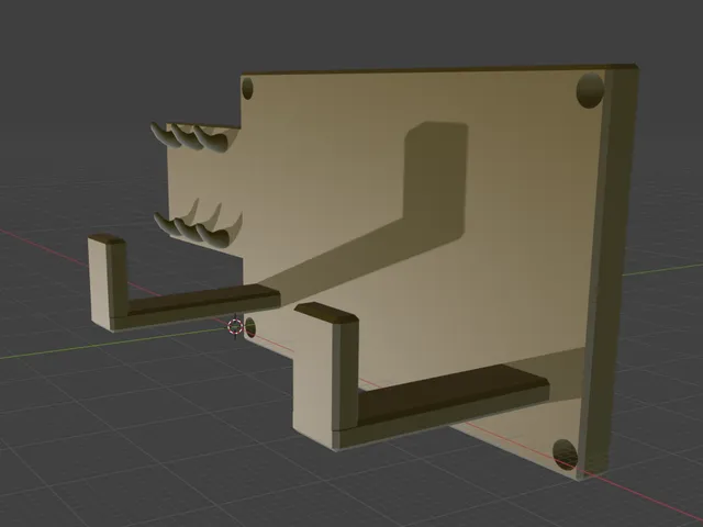 Multi-use wall mount hook