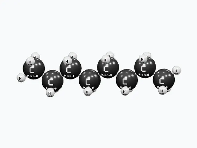 Customizable Octane (C8H18) - Labeled 3D Molecule Model