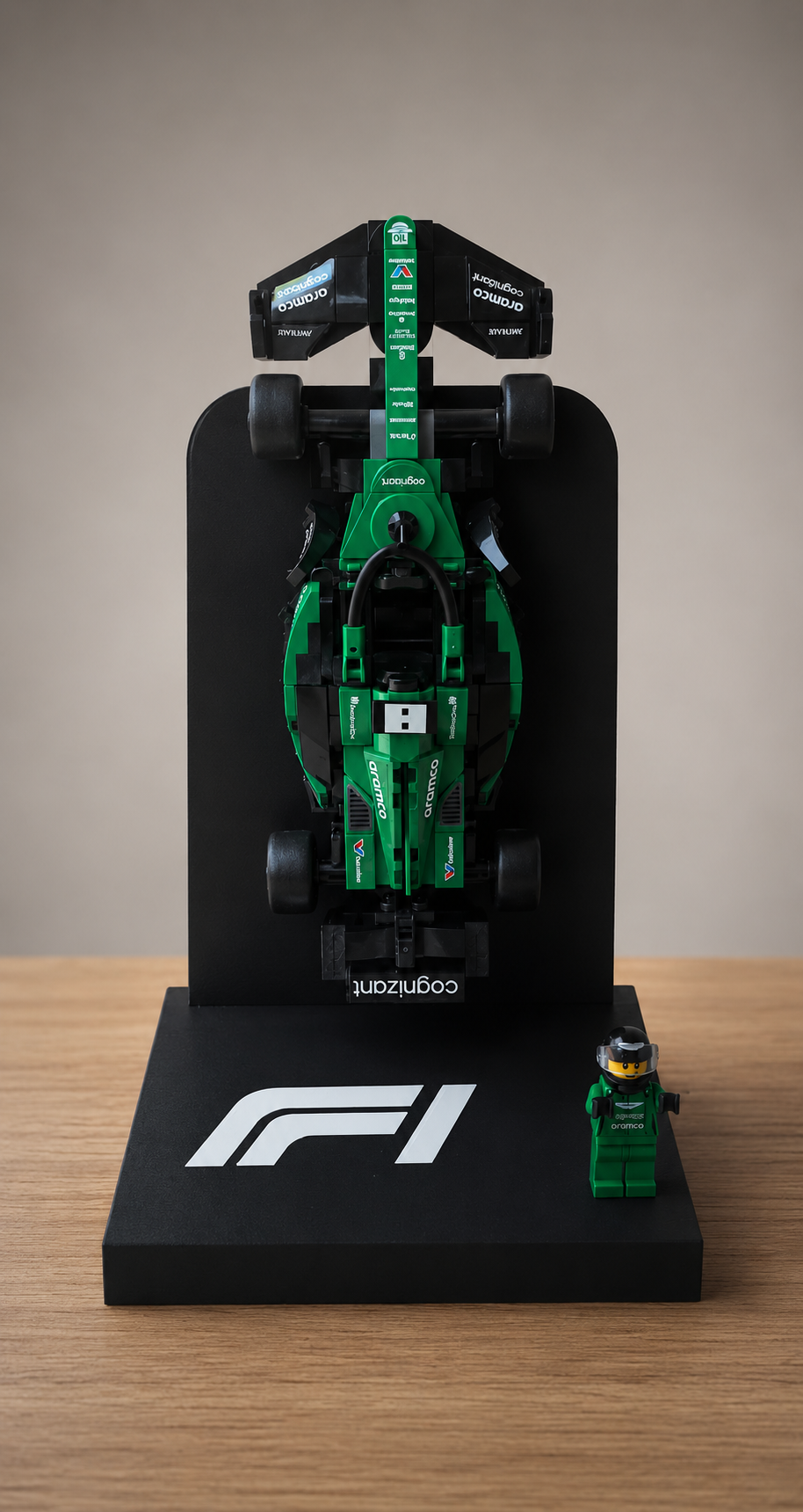 Lego F1 Car Display Stand | Minimal Display Base for Lego F1 Cars