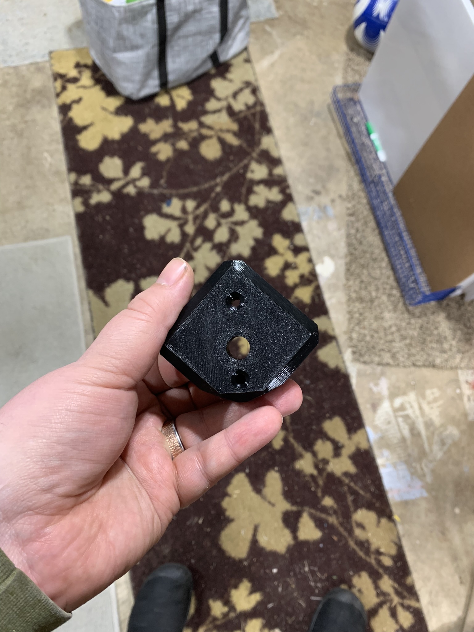 Kallax Wheel Adapters by Dot Dot Dash | Download free STL model ...