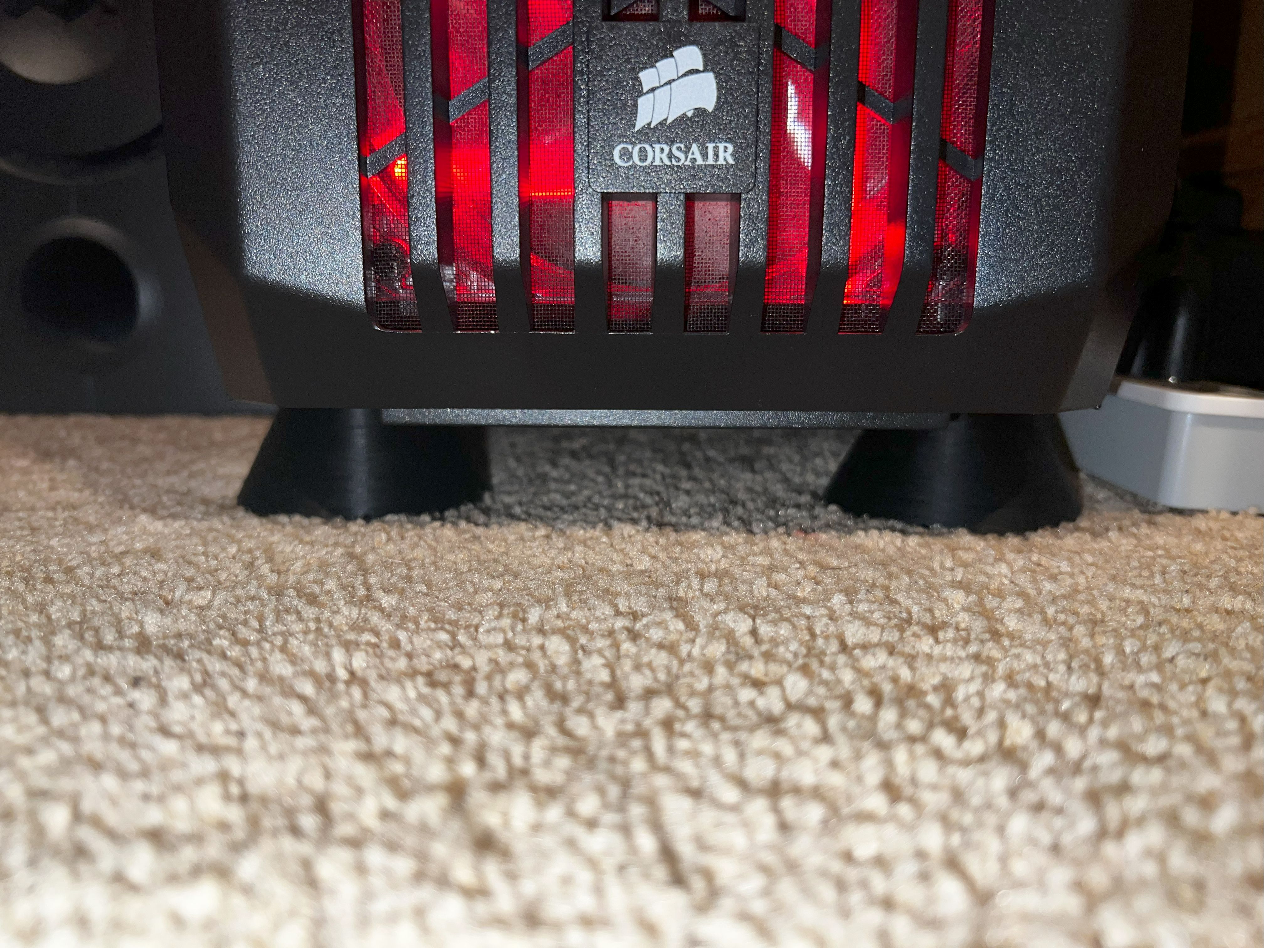 Computer Case Feet by il_Vendicator Download free STL model