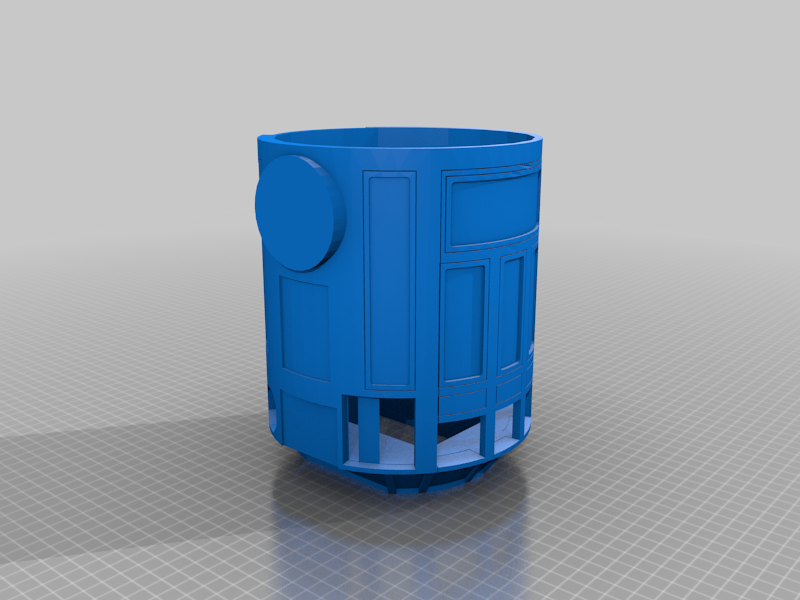 R2-D2 muti color hollow body