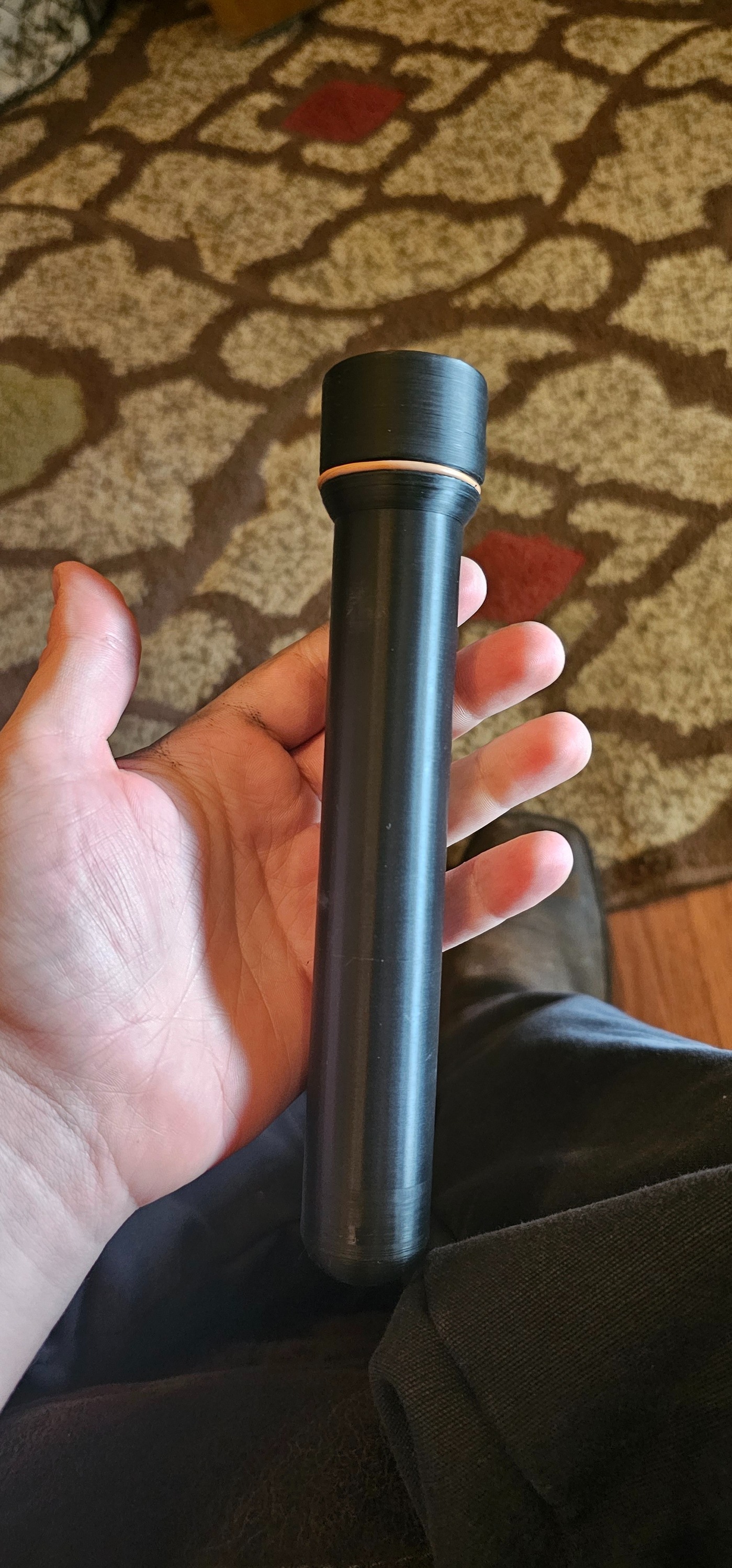 Cigar tube (for travel + smell proof)