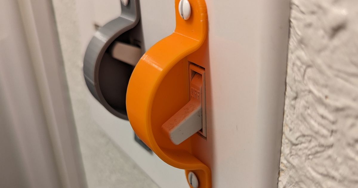 Light Switch Protector by cassidyjames Download free STL model