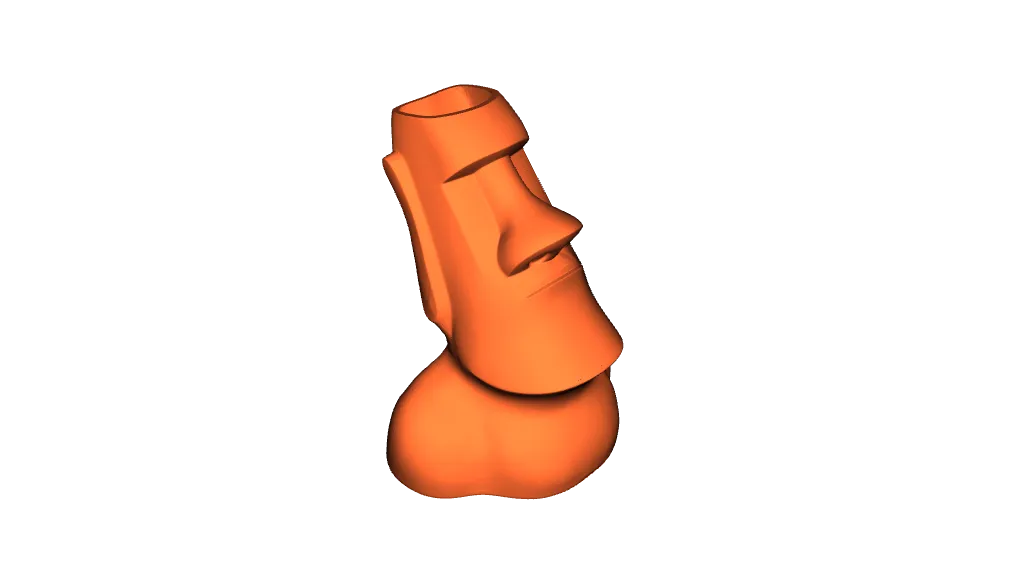 Moai Statue - Pot Plant por CalebTimoteo, Descargar modelo STL gratuito