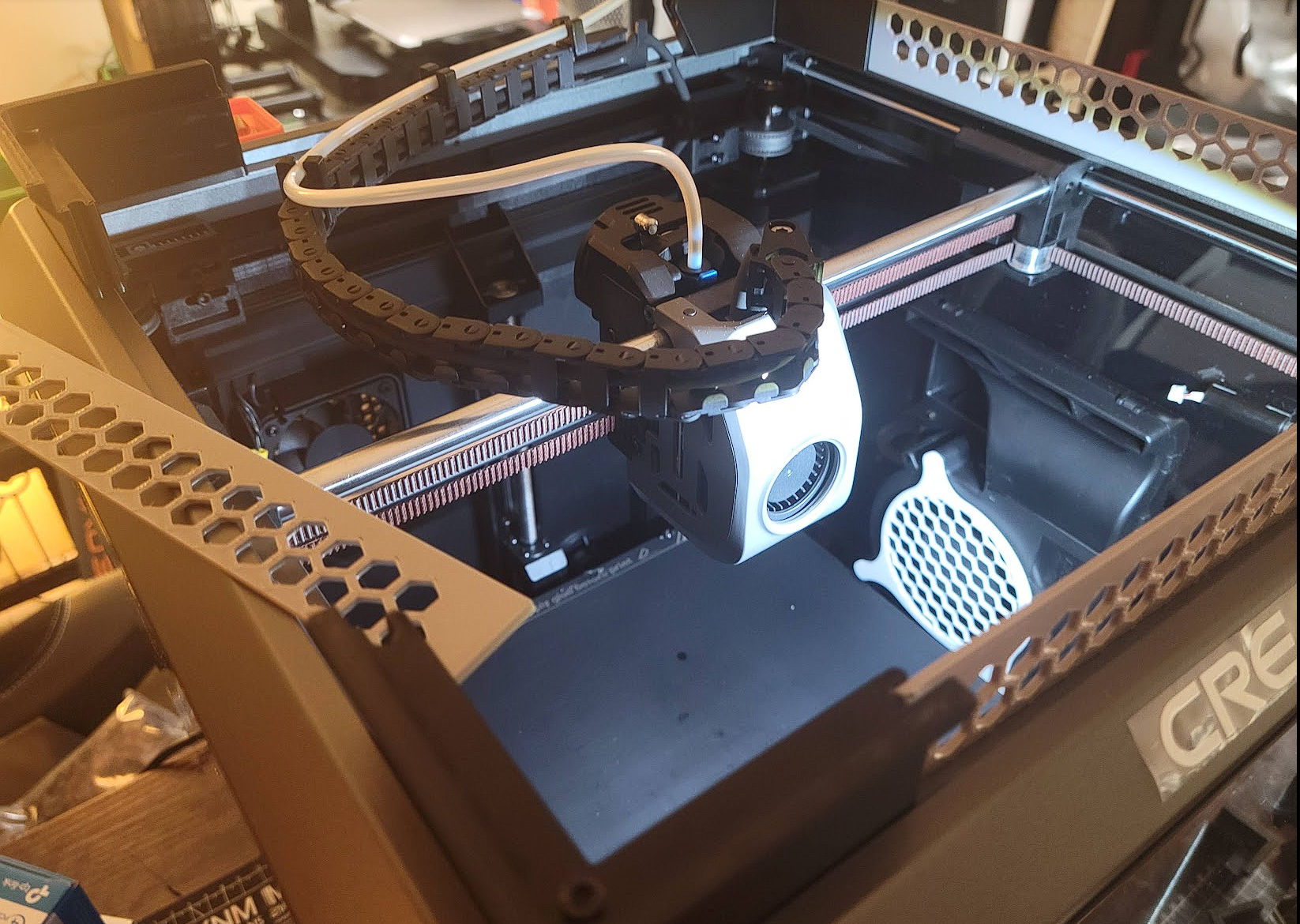 Miniatura 6 do modelo 3D JC-Creality K1 Lid Riser