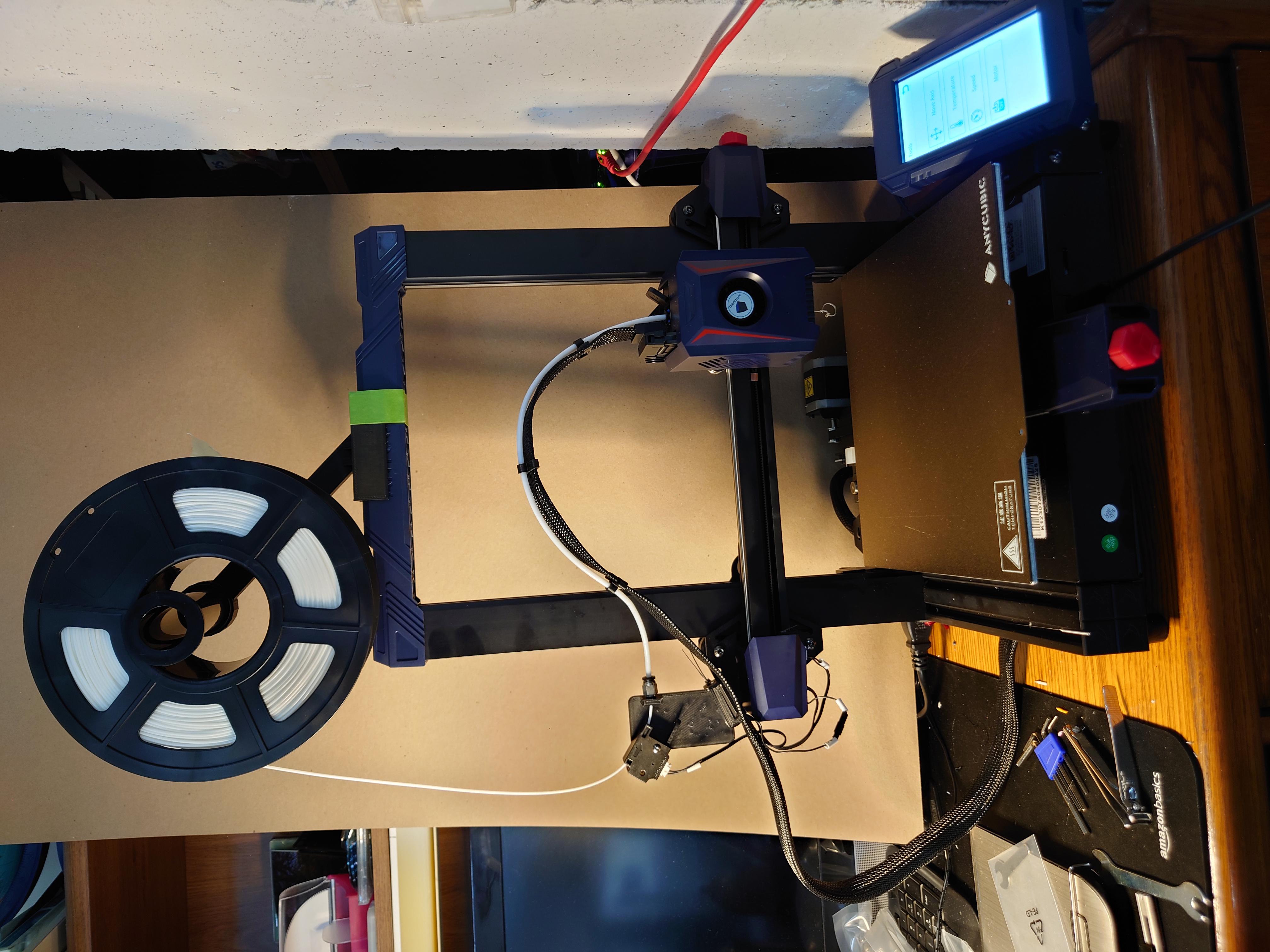 Anycubic Kobra 2 Top Mounted Spool System