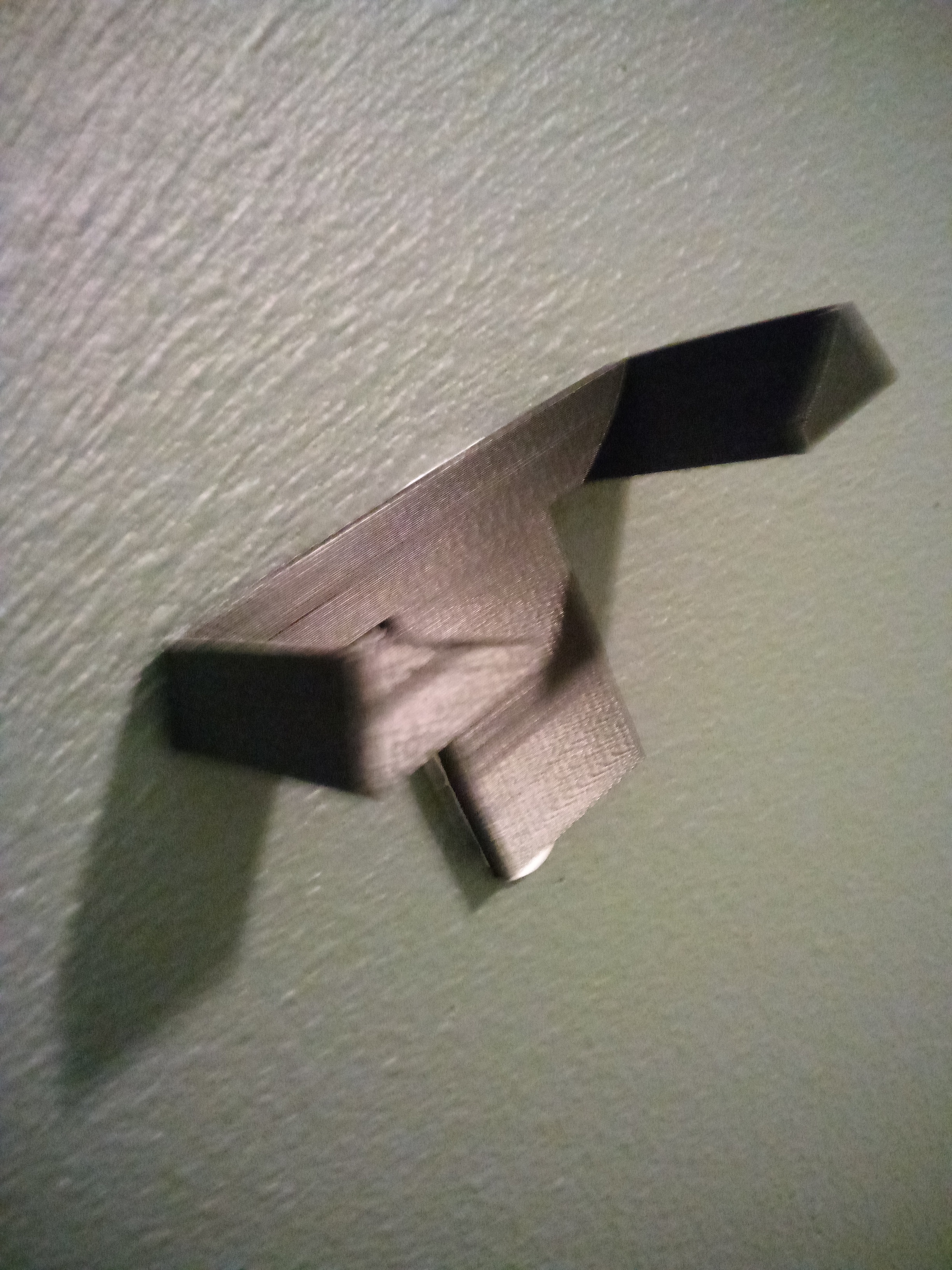 Master Sword Wall mount for Velcro command strips.