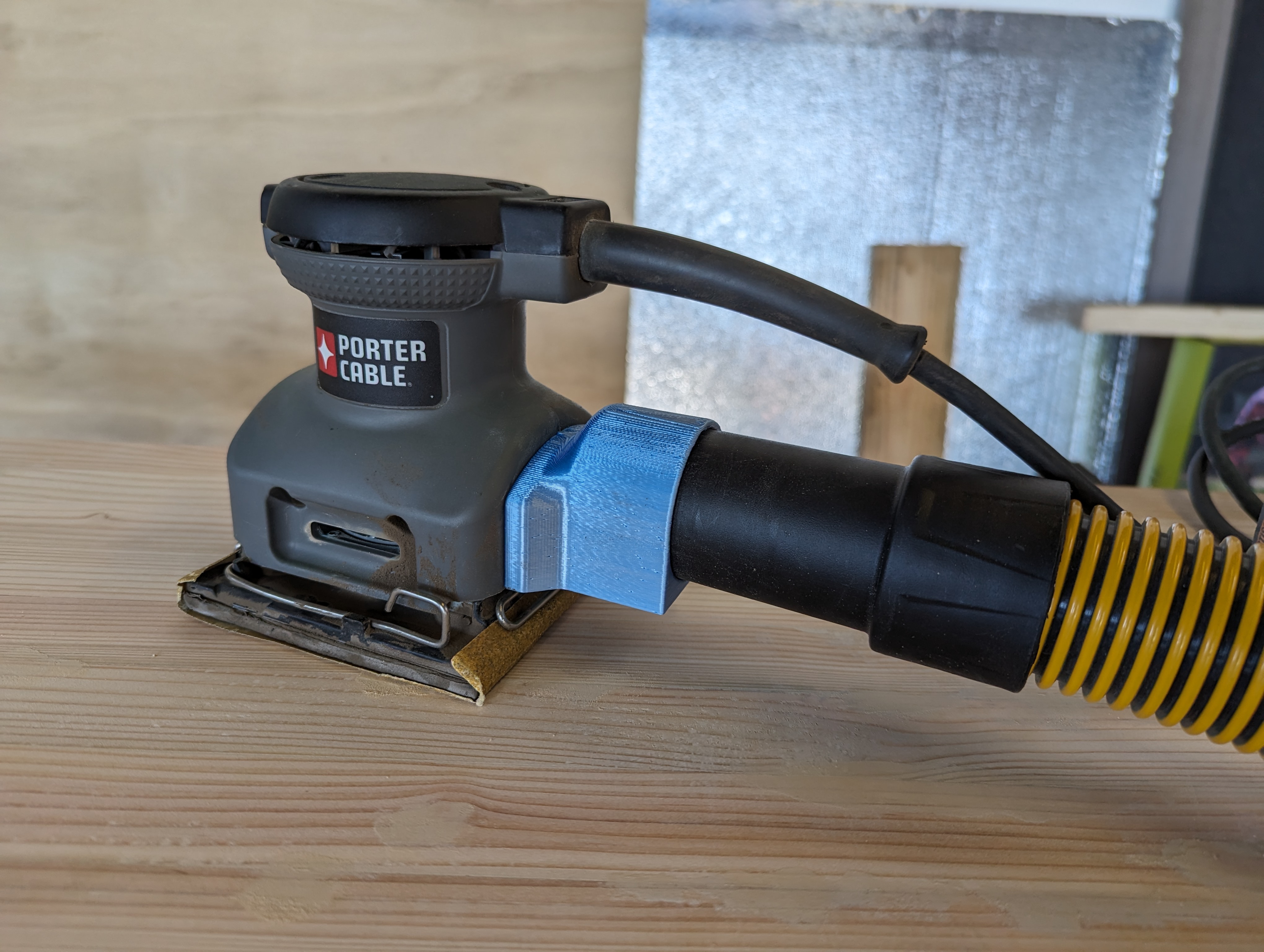 Vacuum Adapter for Porter Cable Sander by rotf101 Download free STL model