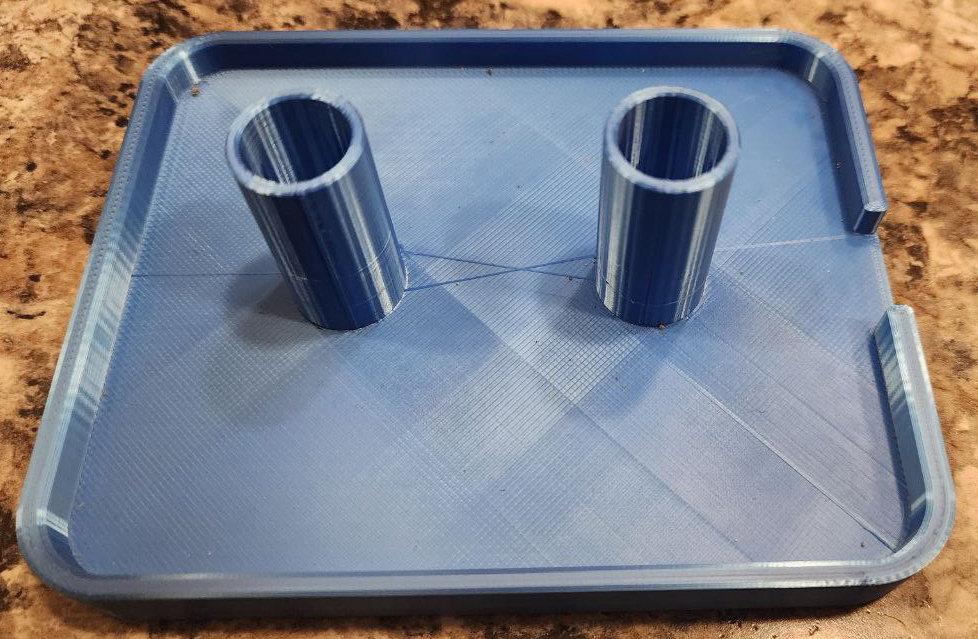 Couples Bowl Holder Tray