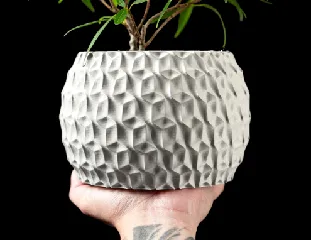Hexa Planter Pot by MODERN MACHINE
