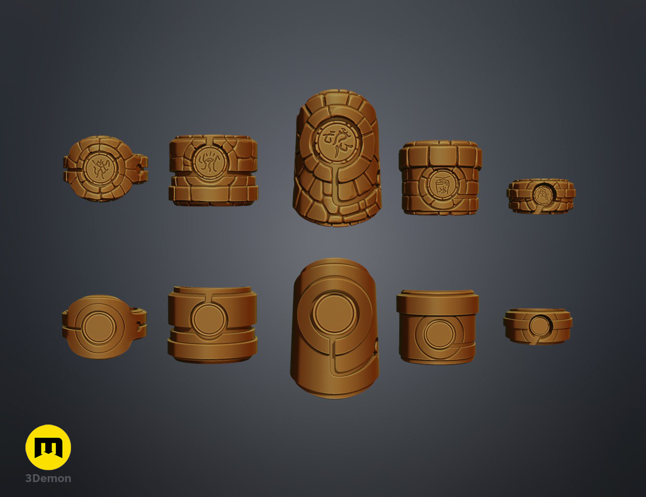 Link’s Ultrahand Rings - Zelda Tears of the Kingdom by 3Demon ...