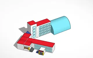 modern school building