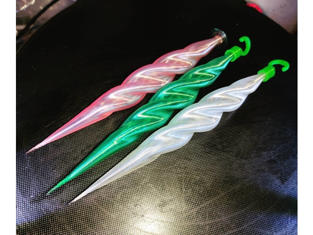 Icicle For Christmas Tree (100,150 мм)