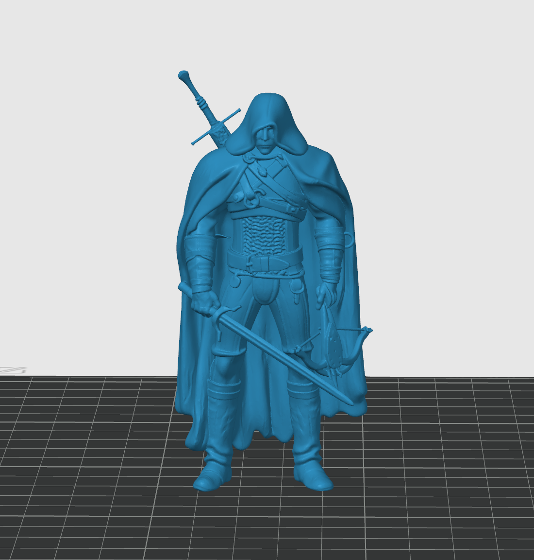 The Witcher - Geralt 3D model by LM3Dtisk Lukáš Mlýnek