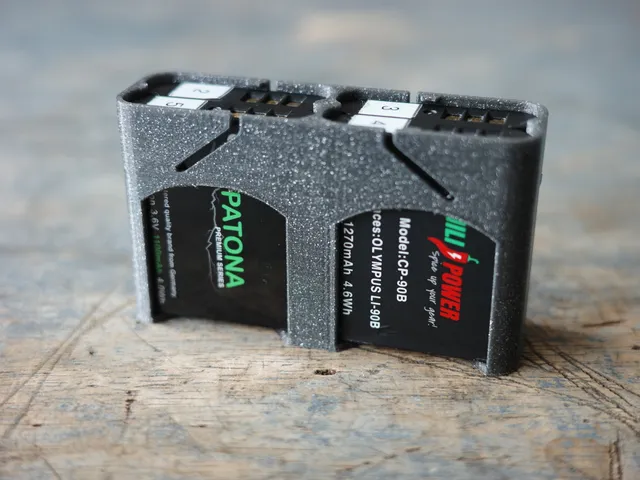 Ricoh DB-110 / Olympus LI-90b Battery Holder