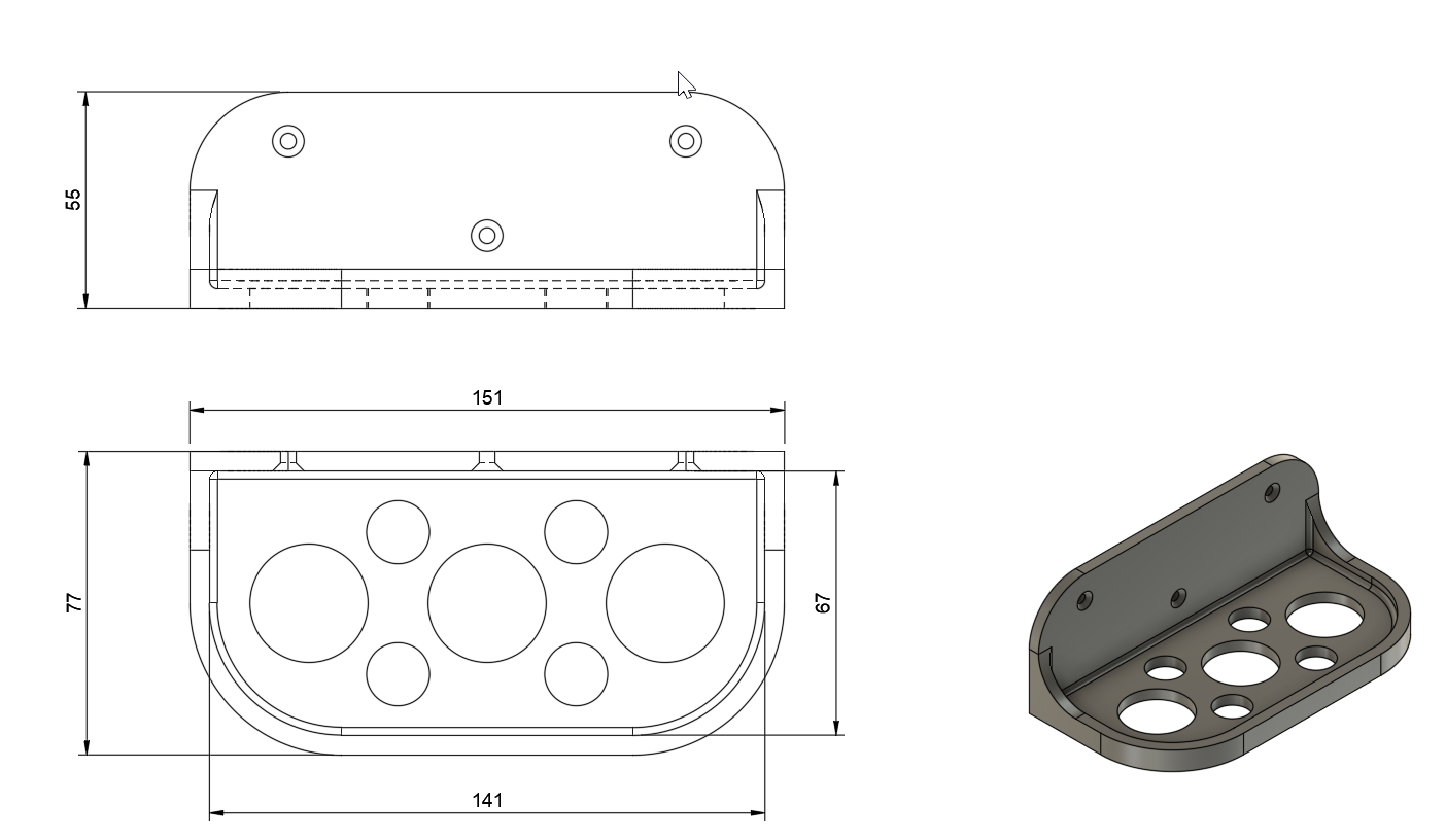 Vodafone Wifi Booster shelf by Adrian Patterson | Download free STL model | Printables.com