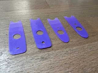 North Sonar hydrofoil shims