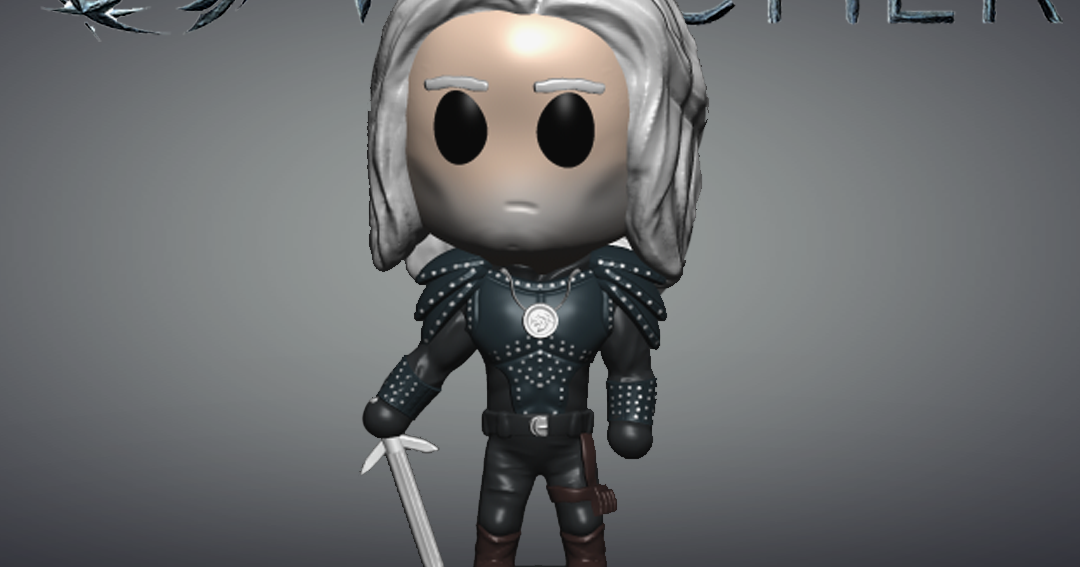 THE WITCHER DOUBLE BIT: GERALT OF RIVIA by Blenkhorn | Download free STL model | Printables.com