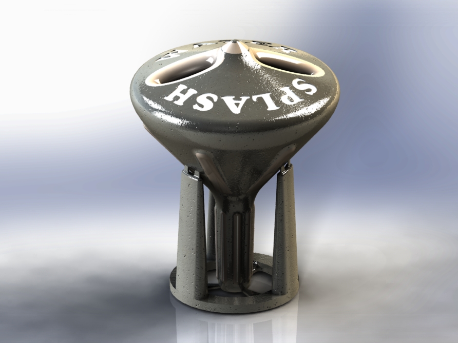 Spinning top with rotating text
