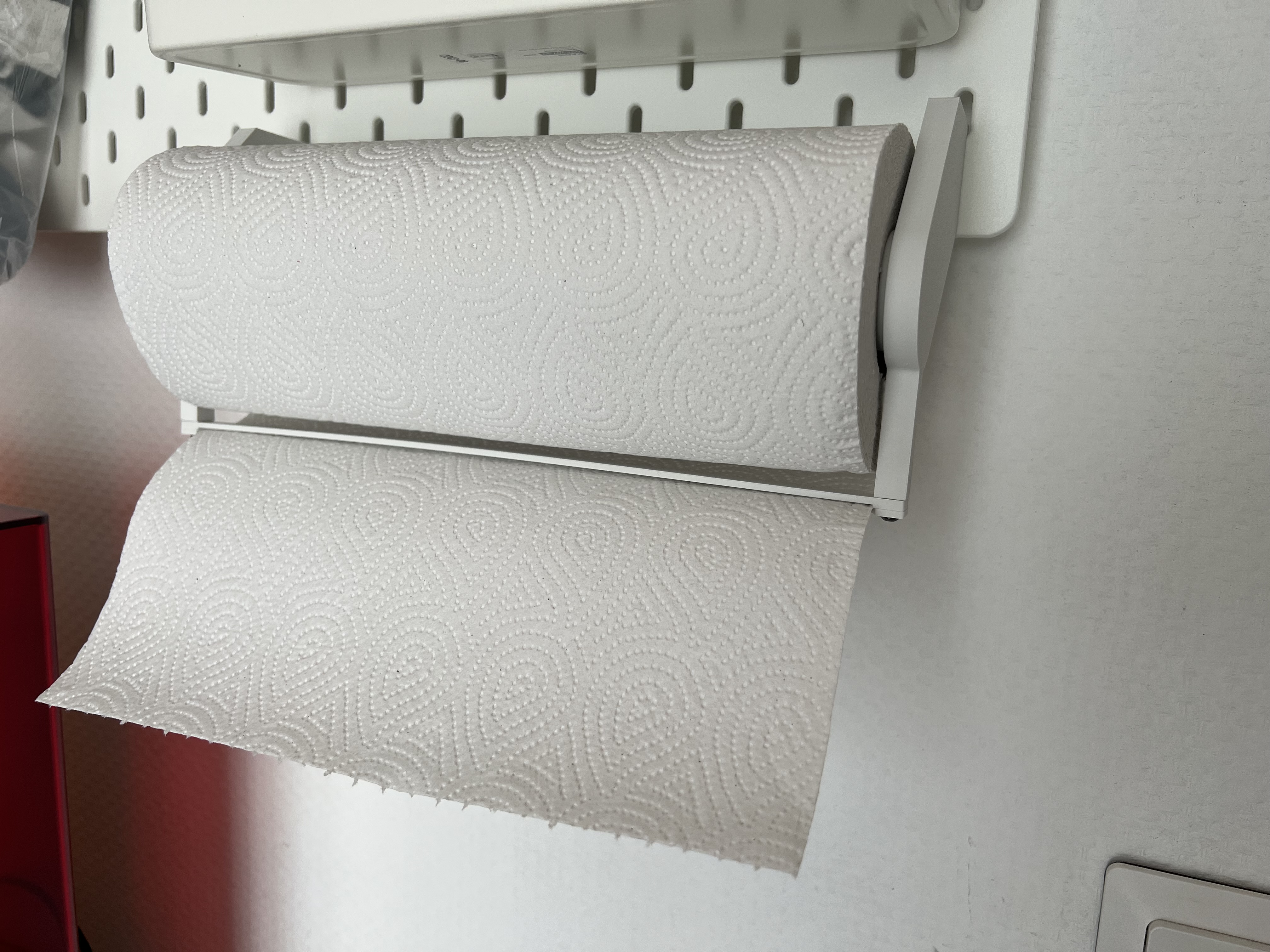 IKEA Skadis Paper Towel Holder
