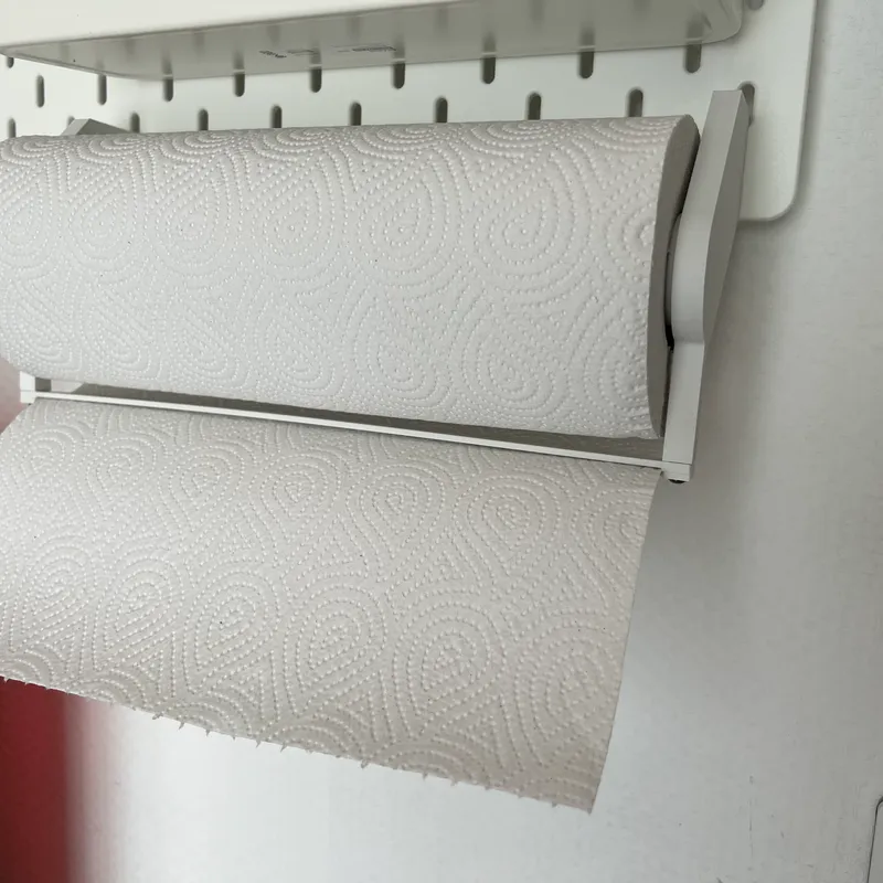 IKEA Skadis Paper Towel Holder by Bastian.Frei