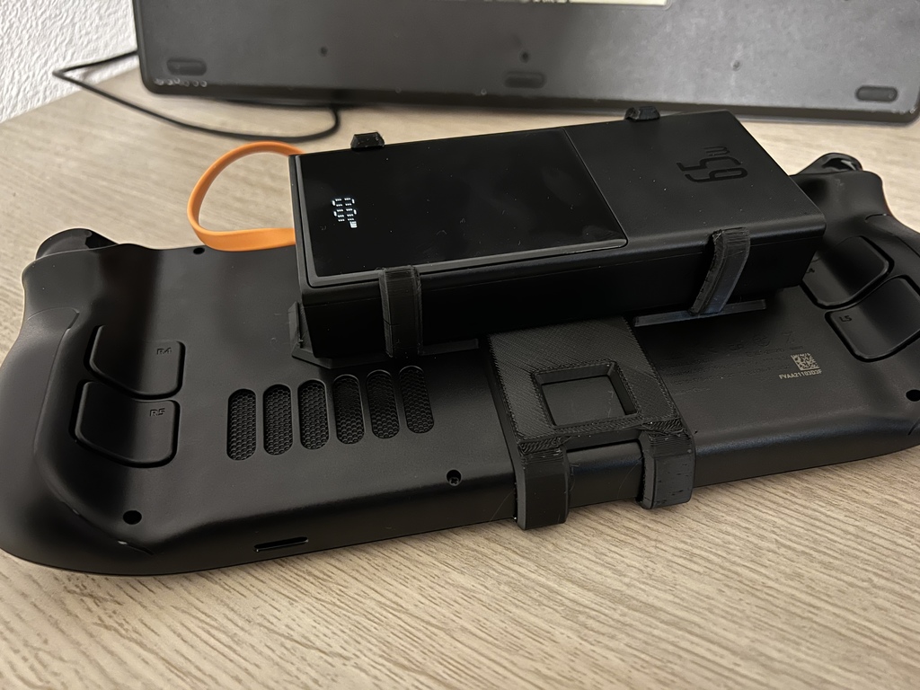 Steam Deck Holder for Baseus Elf 20000mAh 65W (PPJL65C) 3D model thumbnail