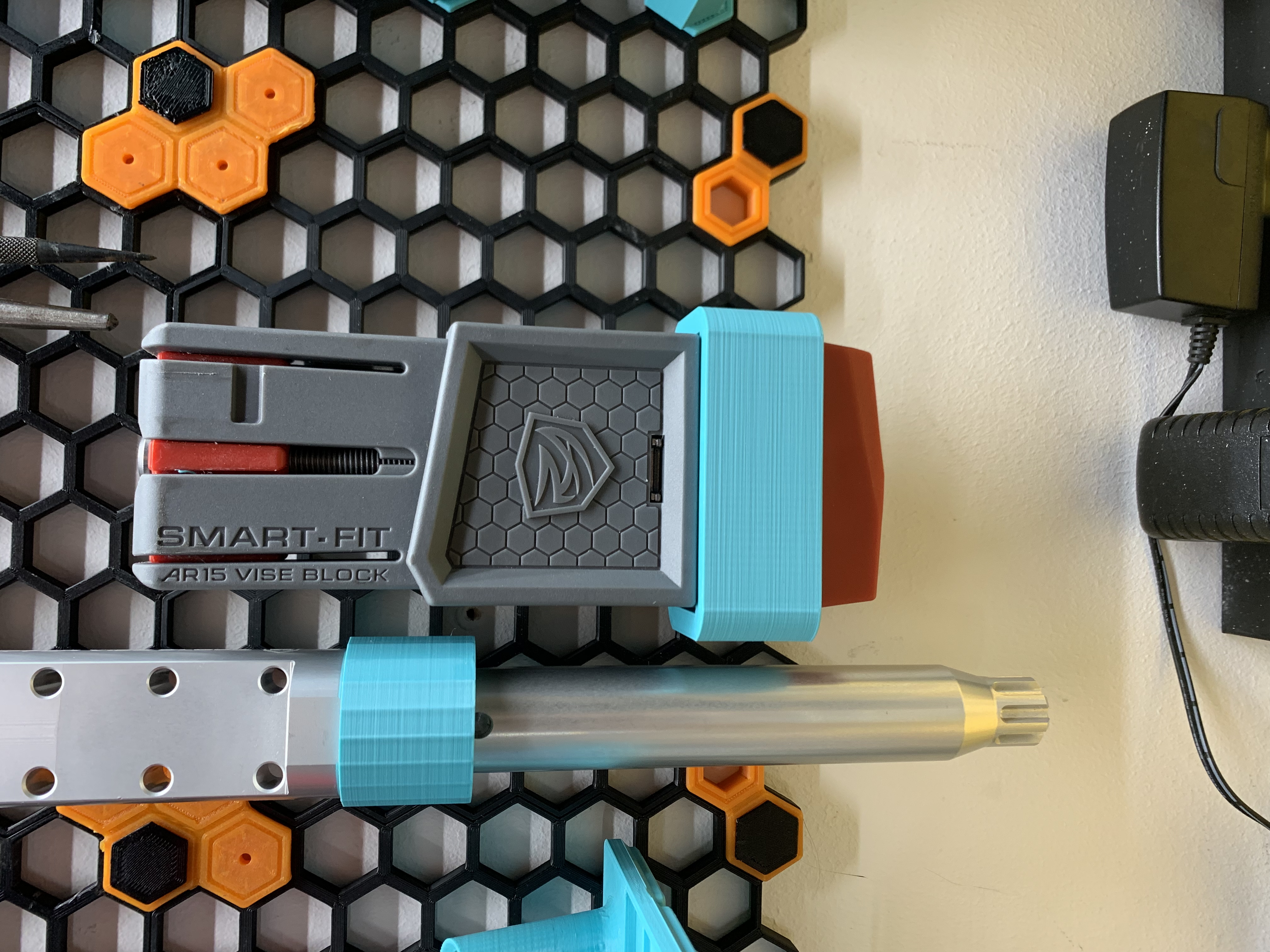 Honeycomb storage wall HSW Real Avid AR15 lower vice block