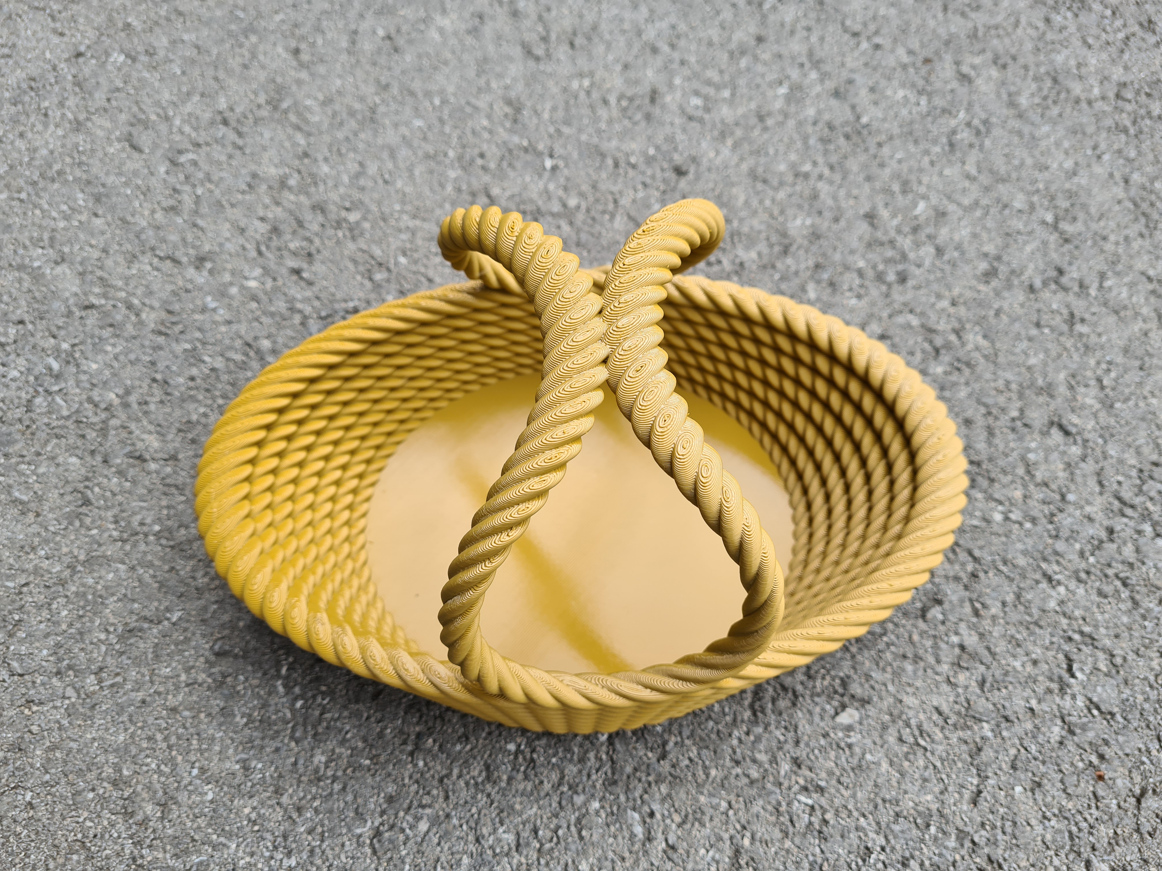 Miniatura 4 do modelo 3D Easter Rope Basket (PIP)