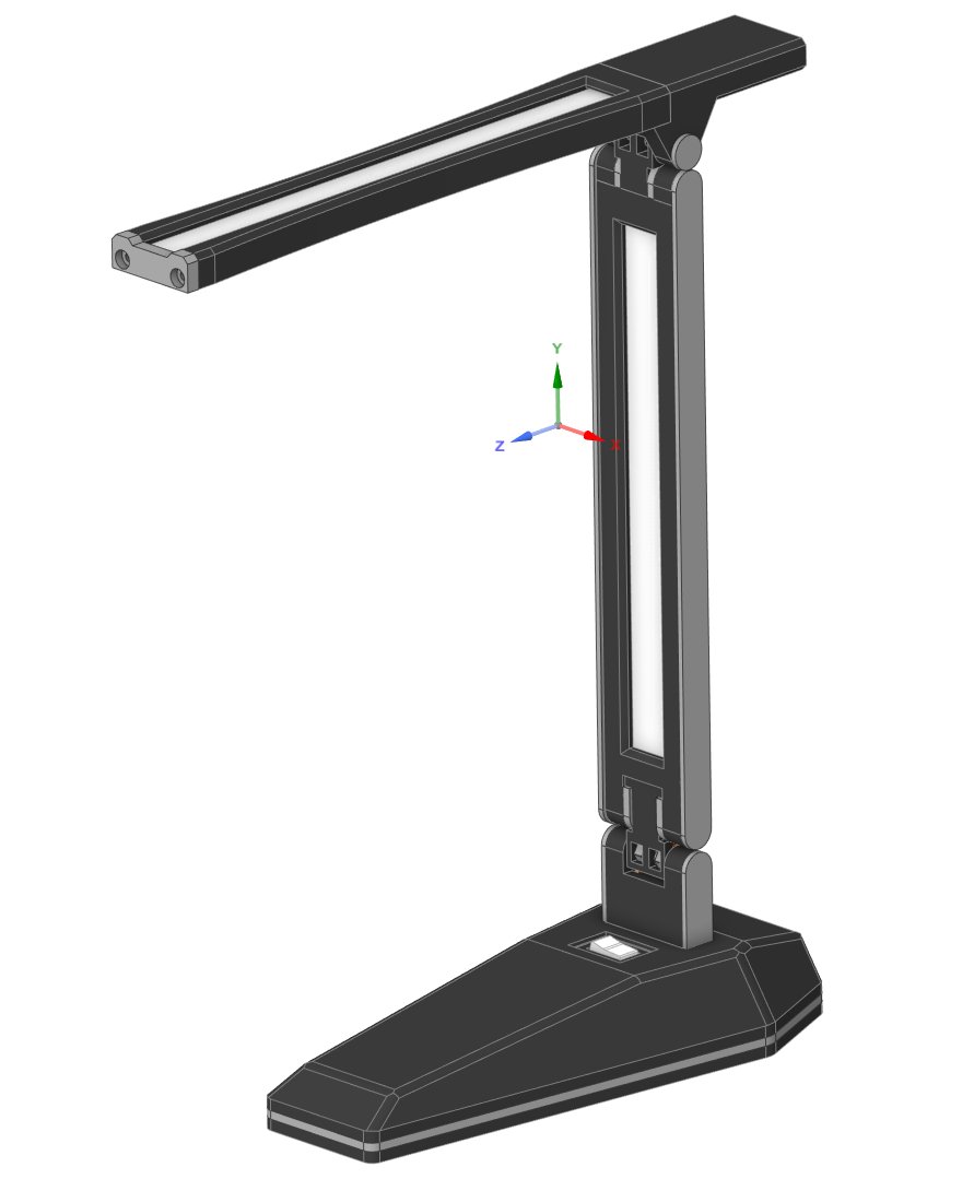 LED Desk Lamp by TomekB Download free STL model